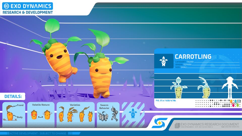 STARSEEKER: Astroneer Expeditions. Carrotling